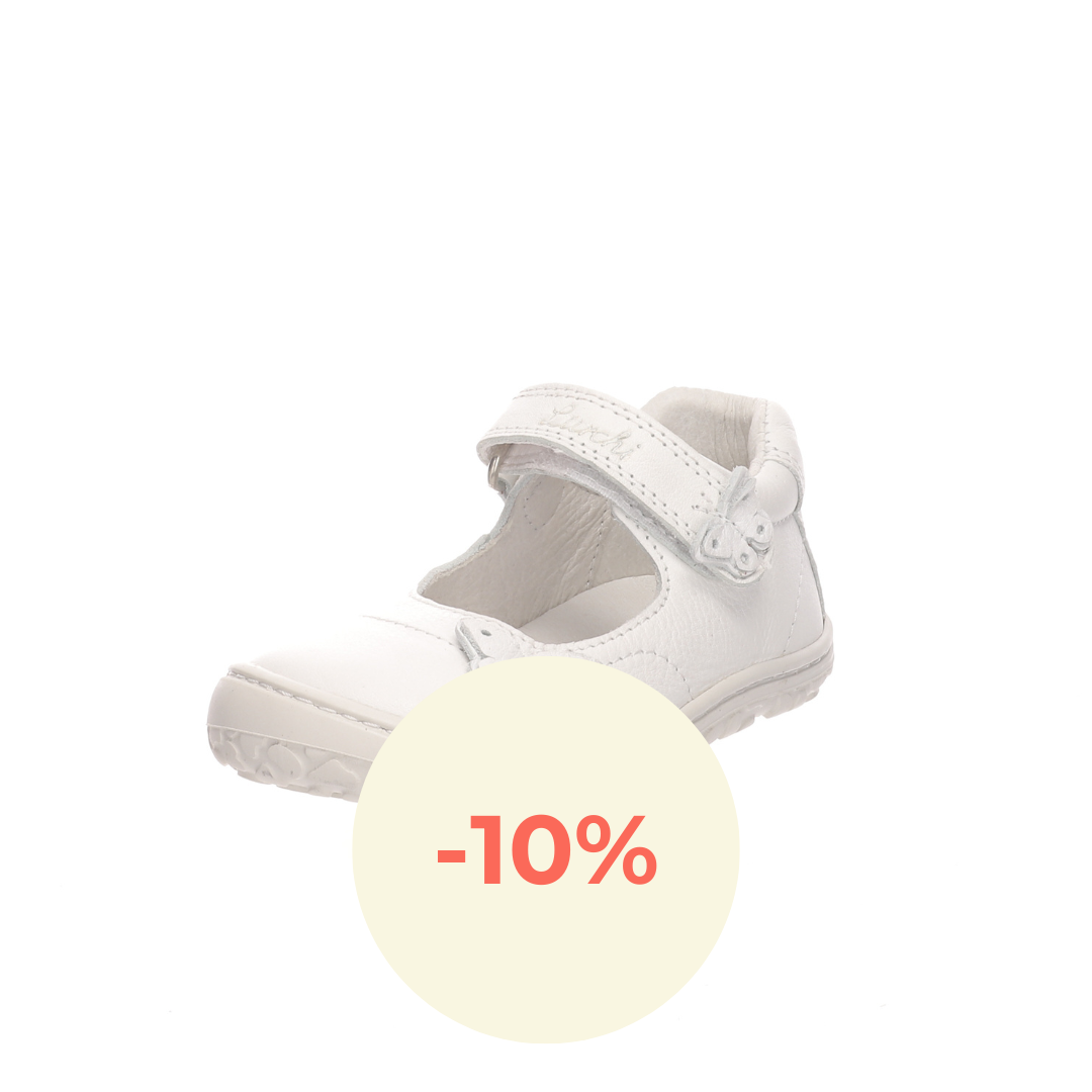 Merceditas Barefoot Lurchi Neila Blanca - Imagen 1