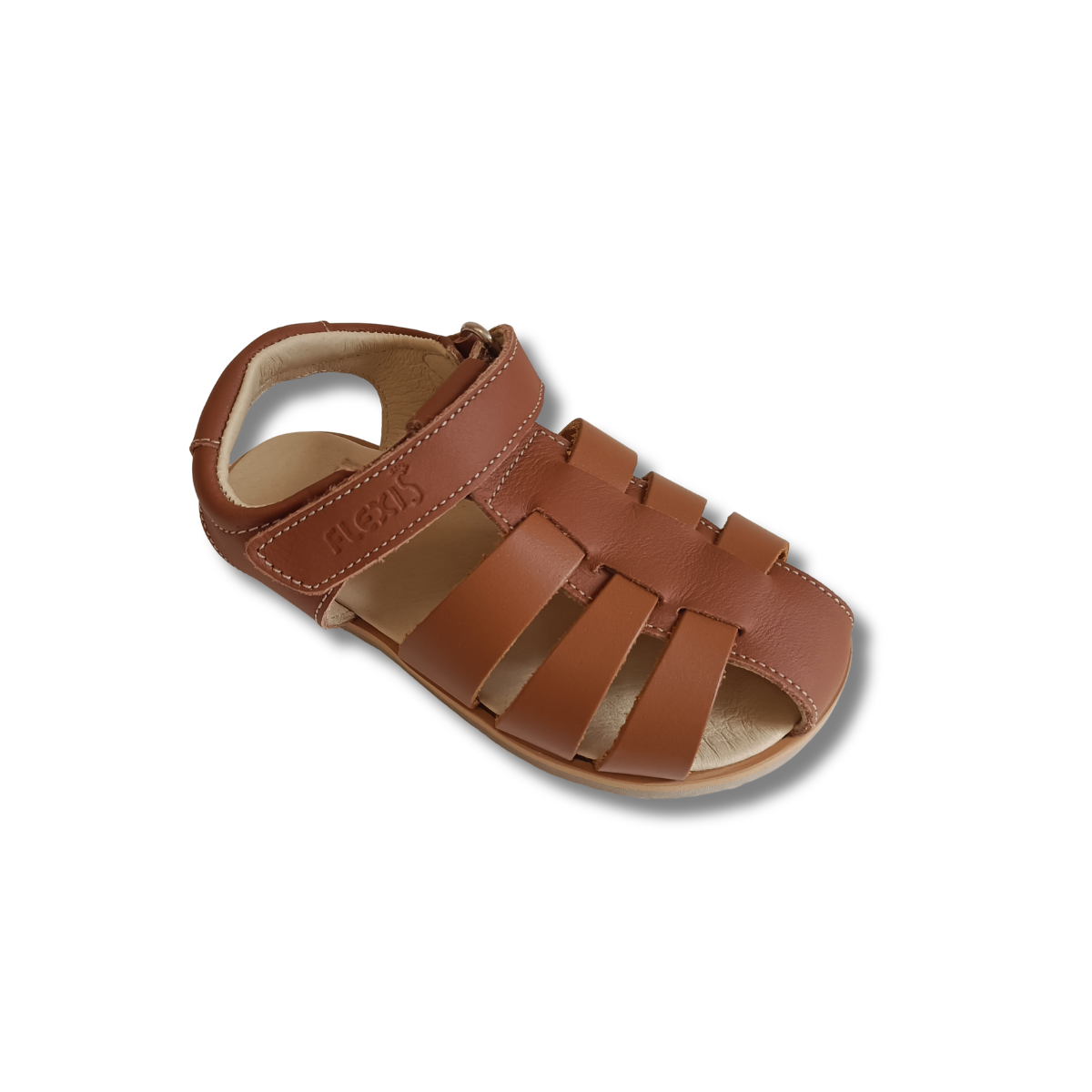 OUTLET Flexi Nens Cangrejeras Andromeda Box Caramelo Cuero 70157-LI - Imagen 2