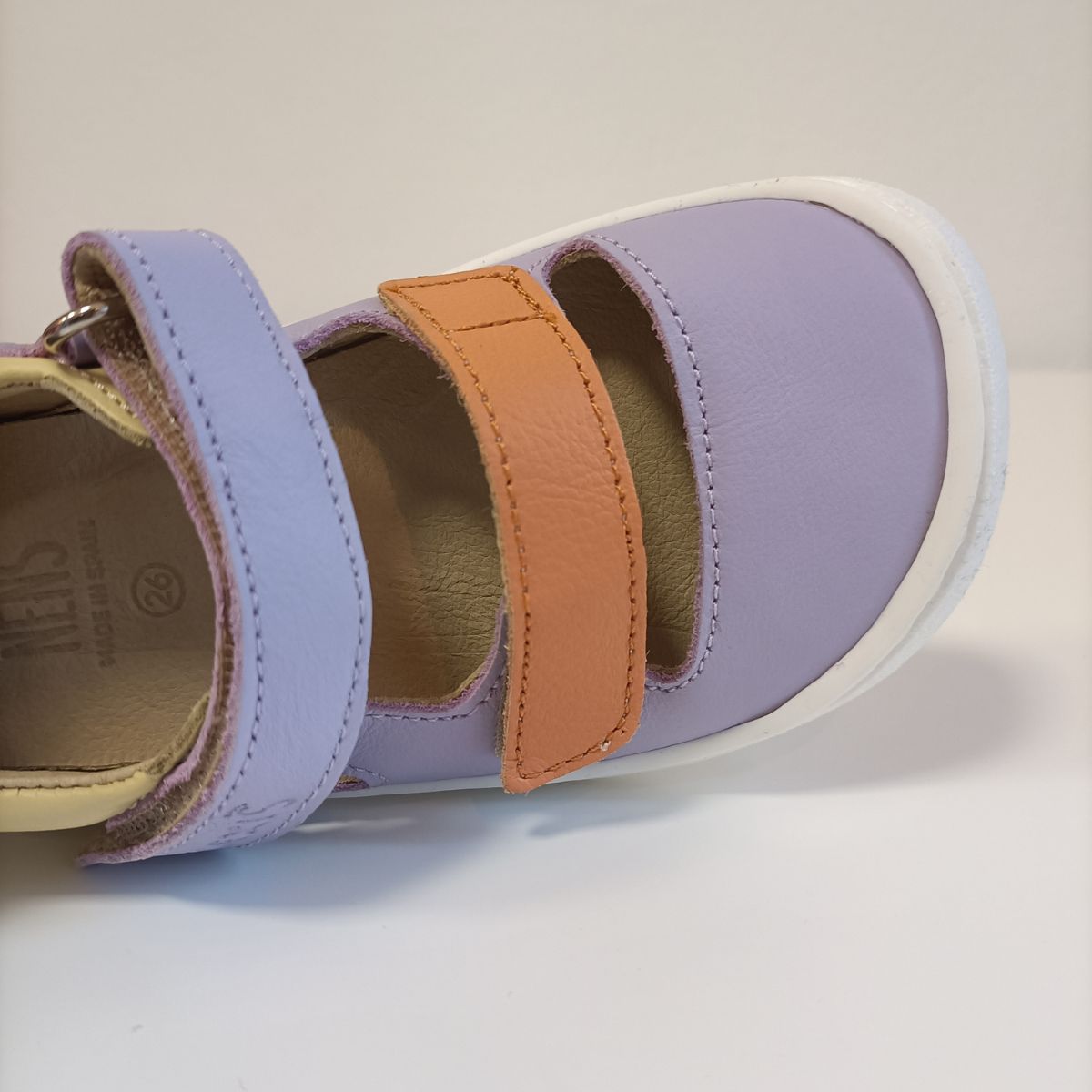OUTLET Flexi Nens Sandalia Napa Lila 9030-R - Imagen 4