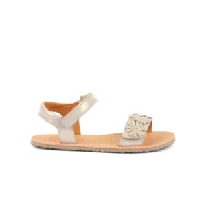 Froddo Barefoot Sandalias Flexy Flowers Gold Shine 26