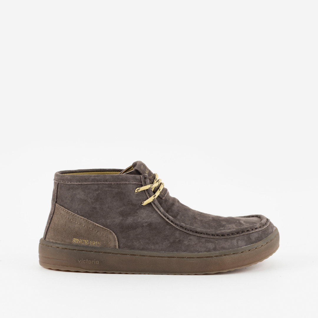 Victoria Barefoot Duna Wallabee Serraje Marrón - Imagen 1