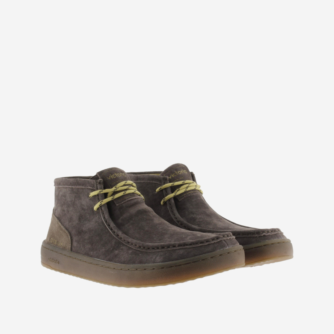Victoria Barefoot Duna Wallabee Serraje Marrón - Imagen 3