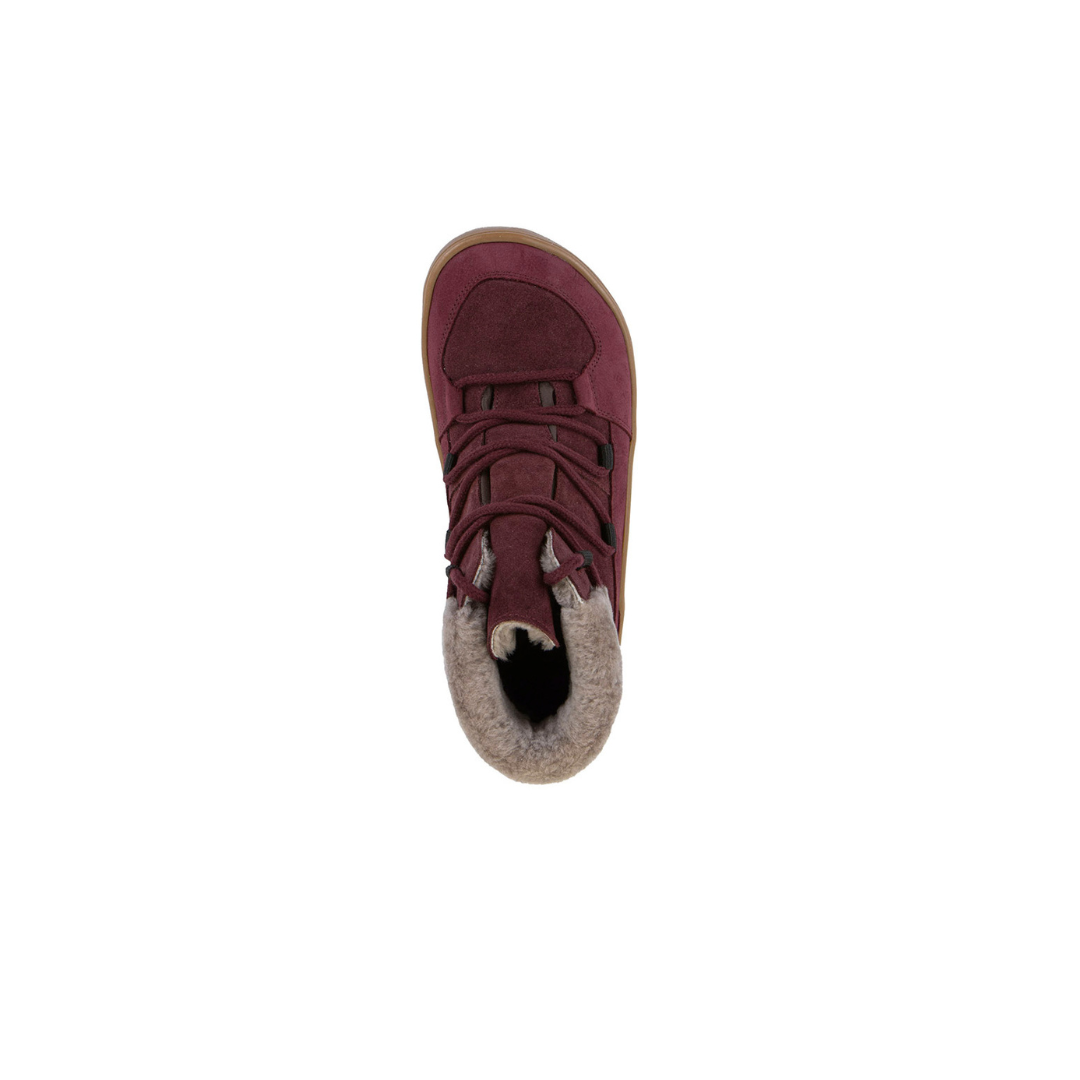 Froddo Barefoot Botines Up Furry W Tex Bordeaux - Imagen 5