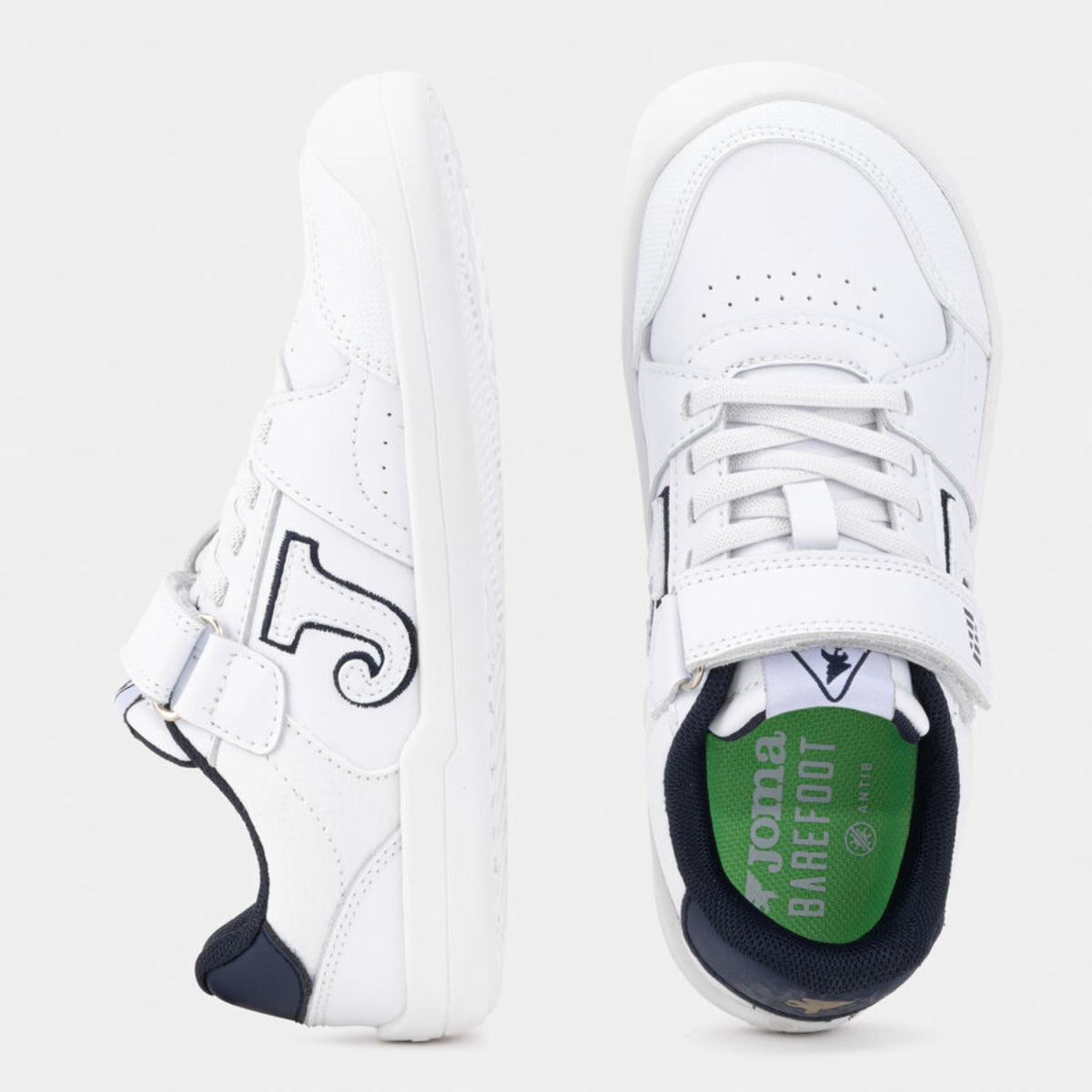 Joma Barefoot Deportivas Casual Academy Jr 26 Junior Blanco Marino - Imagen 3
