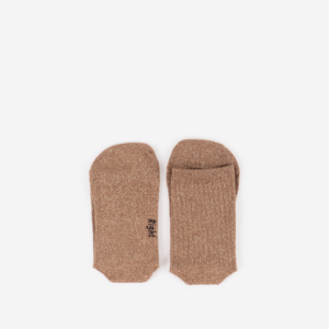Victoria Calcetín Barefoot Lurex Camel
