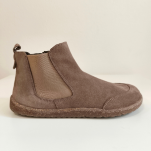 Vivant Barefoot Botín Serraje Topo 2759