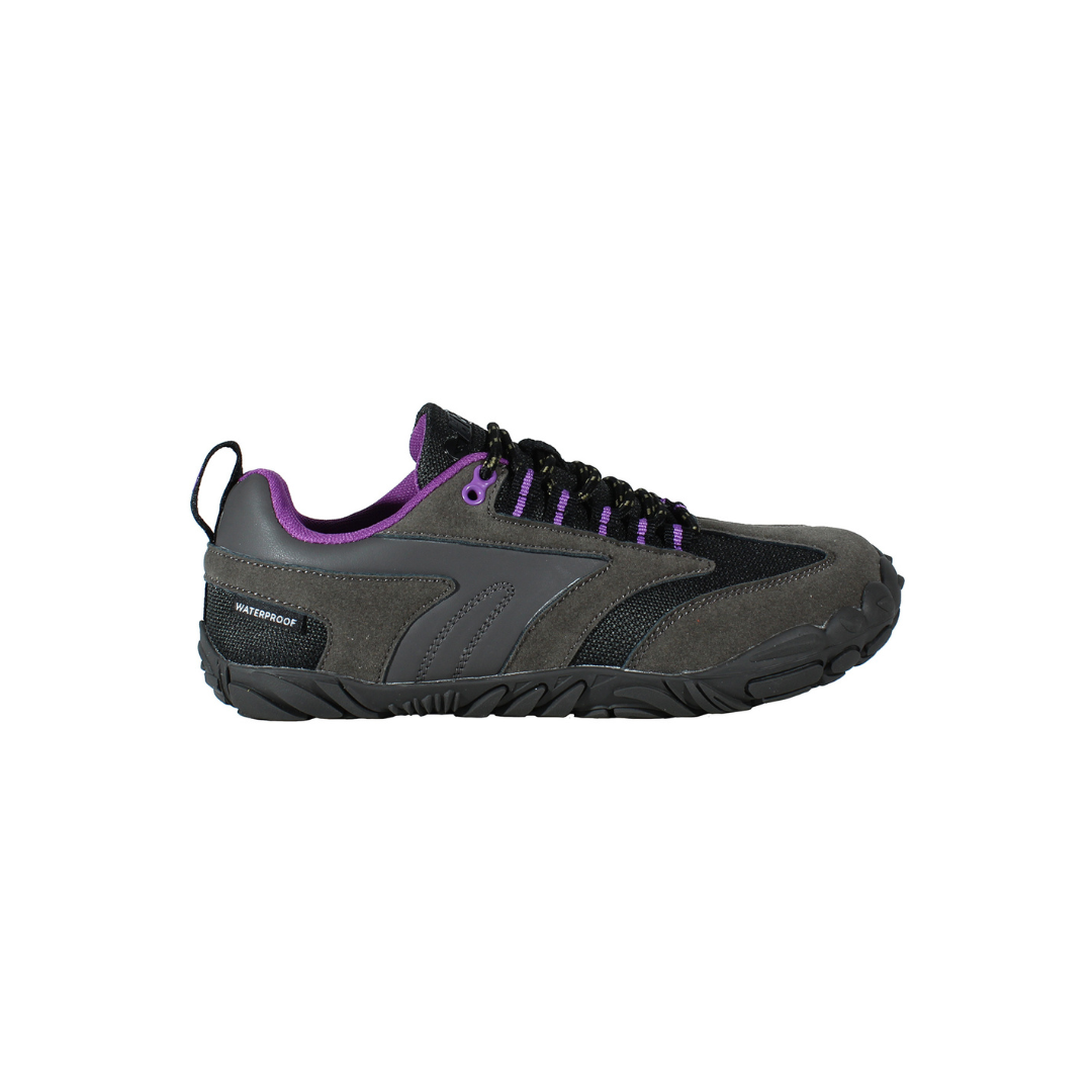 Hi-Tec Figaro Low Waterproof Grey/Purple - Imagen 2