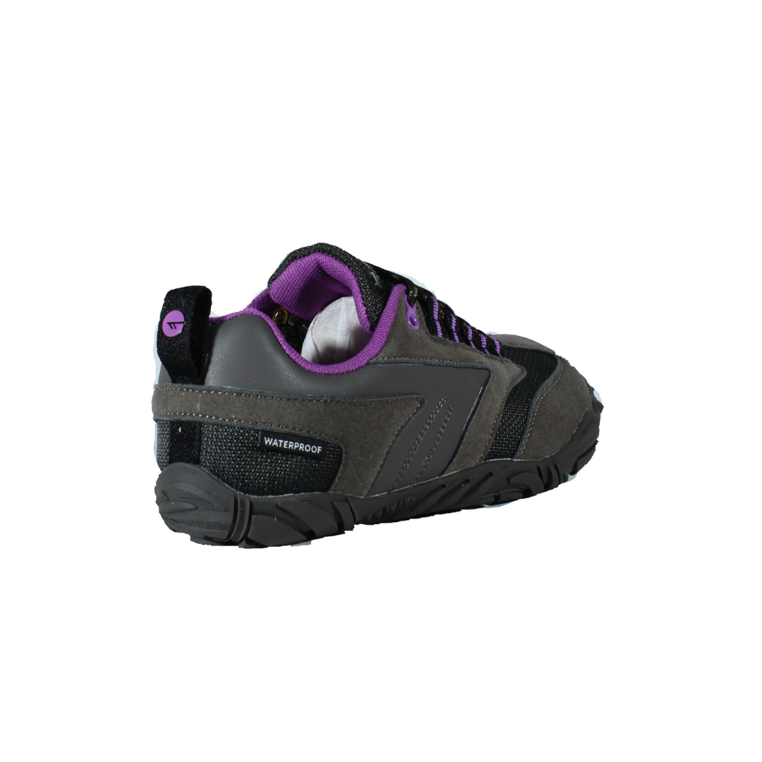 Hi-Tec Figaro Low Waterproof Grey/Purple - Imagen 3