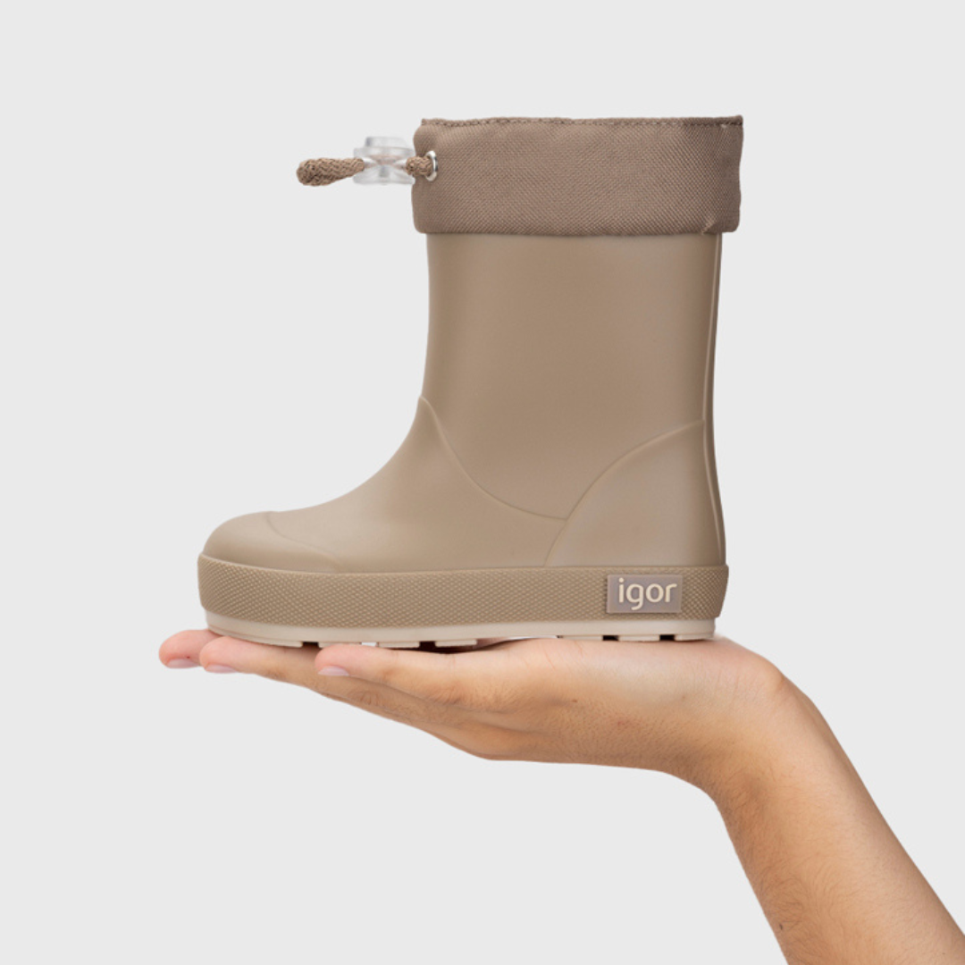 Igor Barefoot Bota de Agua Yogi DK Cuello Taupe - Imagen 4