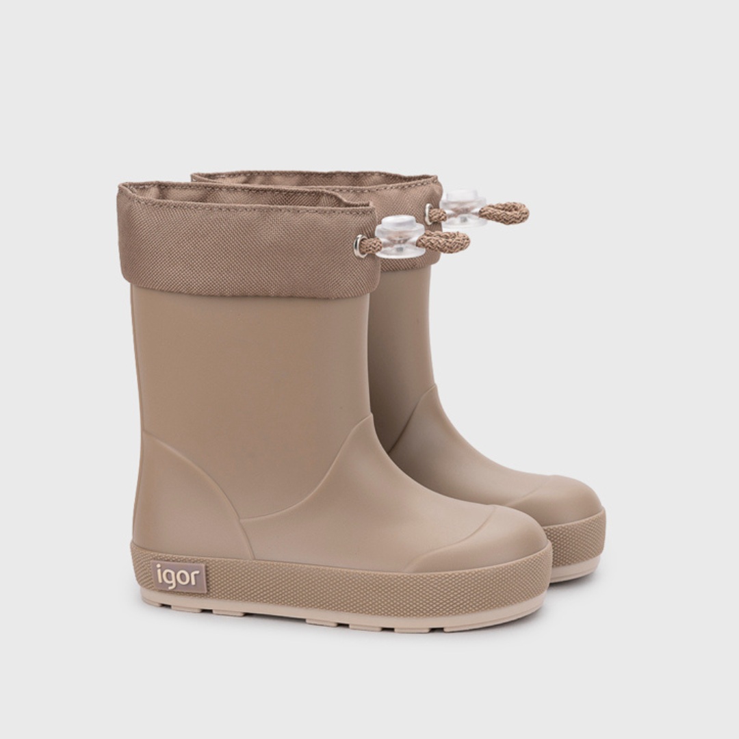 Igor Barefoot Bota de Agua Yogi DK Cuello Taupe - Imagen 1