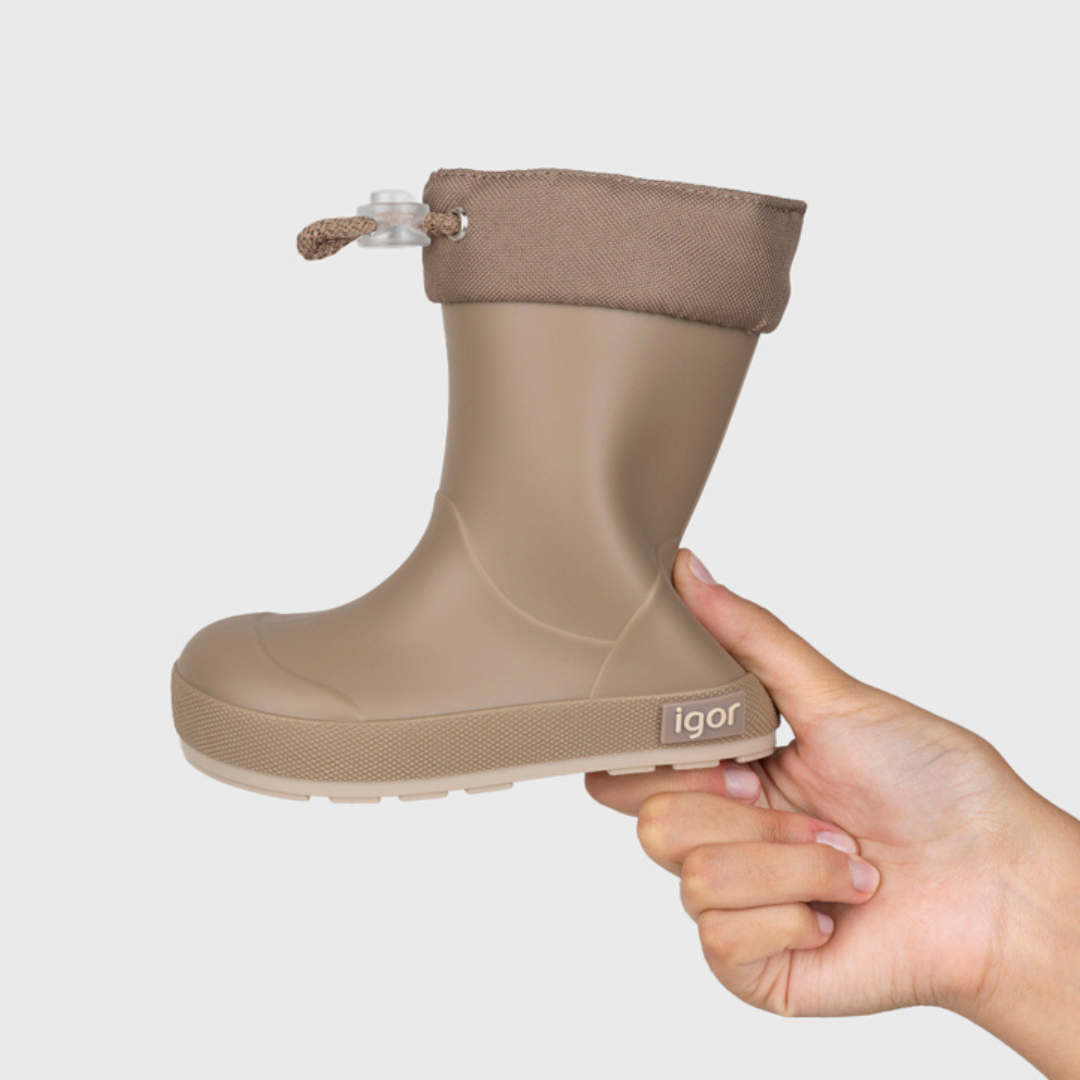Igor Barefoot Bota de Agua Yogi DK Cuello Taupe - Imagen 5