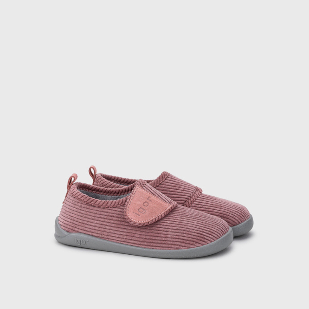 Igor Barefoot Zapatillas Interior Junior Pana Rosa - Imagen 3